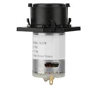 ANKROYU Professional 12V Peristaltic Dosing Pump High Precision Adjustable Flow Self Priming Lab Grade Pump Head for Aquarium Analysis Experiments Black White Blue (2 * 4 Black)