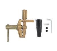 ANKROYU Professional 800A Brass Welding Ground Clamp with Heavy Duty Rubber Sleeve 35mm Opening High Conductivity Welding Earth Clamp for Arc Stud Welding Equipment