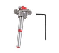 ANKROYU Professional Adjustable Hinge Hole Opener Drill Bit Woodworking Tool for Cabinet Doors Furniture Making Hard Alloy 15mm 20mm 25mm 30mm 35mm Sizes with Wrench Included (15mm positioning hole