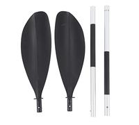ANKROYU Professional Adjustable Kayak Paddle 4 Piece Lightweight High Performance Alloy Rod PP Fiberglass Blade for Kayaking Canoeing Surfing 213cm 83.9in 3 Angle Adjustable Durabl