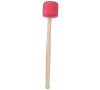 ANKROYU Professional Bass Drum Mallet Stick Red Foam Head with Oak Handle Percussion Instrument Accessory for Drummers and Marching Bands 33cm Length