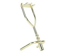 ANKROYU Professional Billiards Bridge Stick Heavy Duty Aluminum Alloy Pool Cue Accessory with Tight Fit Design for Billiard Game Competition Club Home Use Gold Color 8 Inches 243g