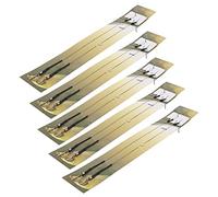 ANKROYU Professional Carp Fishing Hair Rigs Set High Strength Metal Hooks with Sharp Barbs for Big Fish Catches Durable Bait Wire Hook Rigs Fishing Accessories 10Pcs (8#)