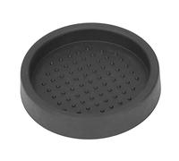 ANKROYU Professional Coffee Tamper Mat Premium Silicone Round Non Slip Coffee Powder Tamping Pad Heat Resistant Compact Barista Accessory for Home Cafe Espresso Machine Users (Black)