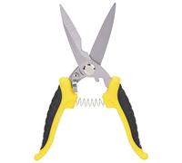 ANKROYU Professional Electrician Scissors Heavy Duty Stainless Steel Wire Cutters Multi Purpose Hand Tool with Anti Slip Handle for Electrical Work Crafting 7 Inch 8 Inch Options Y (Yellow and Black