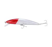 ANKROYU Professional Fishing Lure Sinking Minnow Hard Bait Artificial Wobbler with 3D Eyes Realistic Fish Design Long Casting for Bass Trout Saltwater Freshwater Fishing Durable Pl