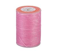 ANKROYU Professional Grade Leather Waxed Thread 6 Vibrant Colors 85m Roll Ultra Strong 0.65mm Diameter Polyester Hand Stitching Thread for Leathercraft DIY Shoe Repair Bag Making (S045)