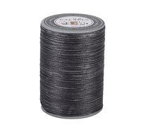 ANKROYU Professional Grade Leather Waxed Thread 6 Vibrant Colors 85m Roll Ultra Strong 0.65mm Diameter Polyester Hand Stitching Thread for Leathercraft DIY Shoe Repair Bag Making (S009)