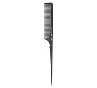 ANKROYU Professional Hairdressing Tail Comb Heat Styling Comb for Salon Barber & Home Use ABS Material Black Durable Rat Tail Teasing Comb for All Hair Types (PP-802)