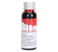 ANKROYU Professional Halloween Fake Blood Makeup Kit Realistic DIY Special Effects Cosplay Stage Blood for Scary Wounds Costume Party Accessories 30ml Bottle (30 ml of old blood)