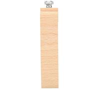 ANKROYU Professional Leather Sanding Block Handmade Wooden Sandpaper Tool for Smoothing Polishing Leather Craft Projects Beech Wood 10.5 x 2.2cm DIY Tool