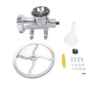 ANKROYU Professional Manual Meat Grinder Heavy Duty Aluminum Alloy Multi Function Sausage Maker Machine for Home Kitchen Commercial Use with 4 Blades Easy to Clean Durable Design