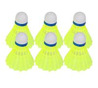 ANKROYU Professional Nylon Badminton Shuttlecock Set High Performance Durable Cork Ball Head for Club Training Family Play Indoor Outdoor Sports 6PCS Pack