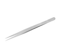 ANKROYU Professional Pointed Tip Tweezer Set Stainless Steel Multipurpose Precision Tweezers for Electronics Repair Beauty Crafting First Aid Chrome Vanadium Silver 5.5 Inch 2 Pack