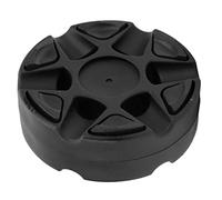 ANKROYU Professional Roller Hockey Puck Dense Texture Glossy Surface Plastic Construction for Street Skating Training and Competitive Play (Black)