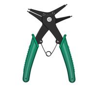 ANKROYU Professional Snap Ring Pliers Set 2 in 1 High Carbon Steel Circlip Pliers Tool for Automotive Repair and Industrial Maintenance with 2mm and 24mm Jaw Openings