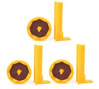 ANKROYU Professional Snooker Pool Cue Tip Clamp Billiard Cue L Shaped Repair Tool 3 Set Plastic Durable Accessories for Snooker and Nine Ball Cue Maintenance