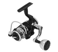 ANKROYU Professional Spinning Fishing Reel Heavy Duty Aluminum Alloy Saltwater Fishing Gear with Foldable Swingarm Smooth Drag System for Freshwater Saltwater Anglers Right Left Ha (GC1000)