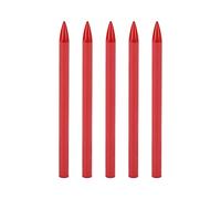 ANKROYU Professional Stainless Steel Lacing Stitching Needles Set for DIY Bracelet Paracord Leather Craft Knitting Repair Tool Kit 5Pcs Durable proof (Black) (Red)