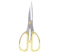 ANKROYU Professional Stainless Steel Scissors Heavy Duty Multipurpose All Purpose Sharp Craft Kitchen Sewing Scissors with Comfort Grip Zinc Alloy Handle for Fabric Cutting Food Pr (JD-3103)
