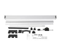 ANKROYU Professional Table Saw Fence Set Heavy Duty Aluminum Alloy Construction with Precision Scale Adjustment Smooth Sliding Guide Rail System for Woodworking Power Tools Black S (1000mm Electric