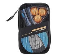 ANKROYU Professional Table Tennis Paddle Set with 3 Pong Balls Premium Sports Equipment for Beginners and Advanced Players Straight Handle Cottonwood Racket 2 Rackets 3 Balls