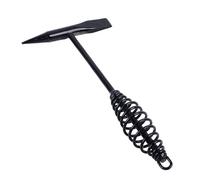 ANKROYU Professional Welding Chipping Hammer Shock Absorbing Steel Slag Removal Tool with Ergonomic Spring Handle Heavy Duty Forged 45 Steel Construction for Welders Metal Workers