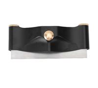 ANKROYU Professional Wood Card Scraper Aluminum Alloy Hand Tool with Arch Design for Woodworking Carpentry and DIY Projects Includes 2 Replacement Blades Durable Reusable Scraping