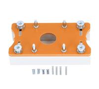 ANKROYU Professional Wood Router Table Insert Plate Heavy Duty Aluminum Alloy Precision Slotting Plate with Stable Support Frame for 65mm Router Woodworking Tools DIY Projects
