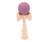ANKROYU Professional Wooden Kendama with String Premium Beech Wood Skill for Hand Eye Coordination Training Indoor Outdoor Games All Ages (Purple)