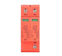 ANKROYU Protective Device DC 20 40KA 2P PV Solar Panel Lightning Protection with PC Flame Retardant Shell for Home Commercial Electrical Safety