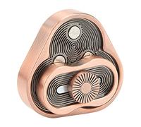 ANKROYU Push Slider Aluminium Alloy Portable Tricyclic Fingertip Slider for Relieve Stress Autism Anxiety and Bad Habits Relief Small Pocket Sized Stress Relief Tool for Adults