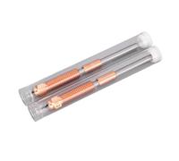 ANKROYU Quick Swap Nozzle Kit Bimetal Hardened Steel High Flowrate Fast Printing Nozzles for K1C K1 MAX Ender 3V3 3D Printers M6 0.2mm 2PCS