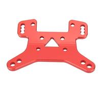 ANKROYU Rear Shock Absorber Board Shock Tower Damper CNC Machined Aluminum Alloy Upgrade Part for 144001 1/14 RC Car Durable Lightweight Easy Install (Red R)