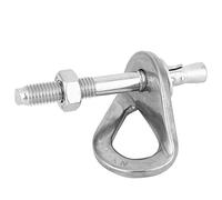 ANKROYU Rock Climbing Expansion Nail Stainless Steel Hanging Piece Pitons Safety Tool Heavy Duty Durable Resistant for Outdoor Rock Climbing Caving Mountaineering Adventure 304 St