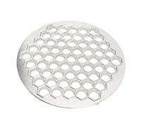 ANKROYU Russian Dumpling Maker Pelmeni Press 61 Holes Large Capacity Sturdy Aluminum Alloy Pelmeni Making Tool for Home Kitchen Restaurant Use Dishwasher Safe