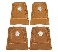 ANKROYU Sewing Finger Sleeve Knitting Thimble Leather Fingertip Protector Embroidery Supplies (Model 024)