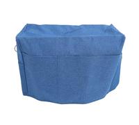 ANKROYU Sewing Machine Cover 600D Oxford Cloth Protective Dust Cover with Storage Pockets for Sewing Accessories Universal Fit 46x21x32cm Home Studio Use (Blue)