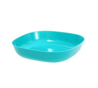 ANKROYU Spit Bone Plate Green Plastic Multi Purpose Dish for Snacks Fruits Desserts Dining Table Home Kitchen 40g