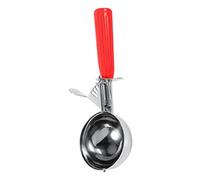 ANKROYU Stainless Steel Ice Cream Scoop Spoon with Non Slip Plastic Handle Practical Kitchen Tool for Home Restaurant Cafe Bar 9 Sizes Available Food Grade Material Easy Release Le (8CM) (7.2CM)