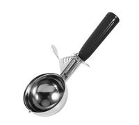 ANKROYU Stainless Steel Ice Cream Scoop Spoon with Non Slip Plastic Handle Practical Kitchen Tool for Home Restaurant Cafe Bar 9 Sizes Available Food Grade Material Easy Release Le (8CM) (7.2CM)