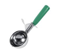 ANKROYU Stainless Steel Ice Cream Scoop Spoon with Non Slip Plastic Handle Practical Kitchen Tool for Home Restaurant Cafe Bar 9 Sizes Available Food Grade Material Easy Release Le (8CM) (7.2CM)