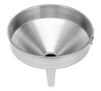ANKROYU Stainless Steel Kitchen Funnel Heavy Duty Oil Wine Vinegar Pouring Tool for Liquids Dry Ingredients Powder Transfer 304 Grade Dishwasher Safe with Large 1.2cm Opening (15cm)