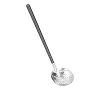 ANKROYU Stainless Steel Kitchen Spoon Hot Pot Ladle Long Handle Heat Insulation Scoop Soup Mixing Salad Cooking Utensil for Home Restaurant Hotel 26cm 304 Stainless Steel (Skim)
