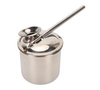 ANKROYU Stainless Steel Pottery Painting Sprayer 200ML Ceramic Glaze Atomizer Tool for Special Effect Painting Professional Artists and DIY Crafters Durable Metal Sprayer