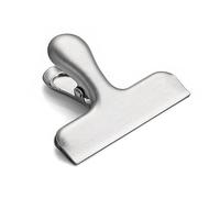 ANKROYU Stainless Steel Wide Mouth Spring Clamp Heavy Duty Bull Dog Clip for Office Documents Food Bags Secure Grip Proof Multi Purpose Home School Kitchen Use Durable Organizer T