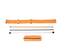 ANKROYU Swing Training Aid Fiber Rod Elastic Band Portable Golf Swing Trainer Tool for Effective Swing Practice at Home or Outdoors Includes 2 Trainers 1 Tube 1 Bag 1 Strap