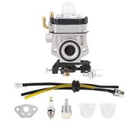ANKROYU TANAKA TBC 2510 Carburetor Replacement Kit High Quality Fuel Efficient Performance Carburetor for TANAKA TBC 2510 Grass Trimmer Includes Bulbs Gasket Fuel Filter Spark Plug