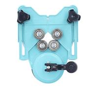 ANKROYU Tile Hole Drill Locator Professional Adjustable Hole Saw Guide Jig with Large Sucker for Glass and Ceramic Tiles Industrial Grade 483mm Durable PCB Material