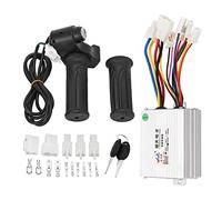 ANKROYU Twist Throttle Controller Kit, Digital Power Display Assembly, Thermal Management Alloy System, Speed Regulation Module for Electric Bicycle Conversion Replacement